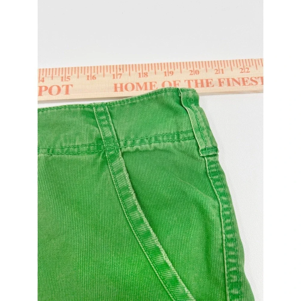 Mossimo Supply Co Cut-Off Raw Hem‎ Slim Straight Short Mens 40 Green Lot of 2